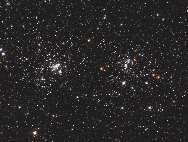 χ and h open star clusters - Astrophotography