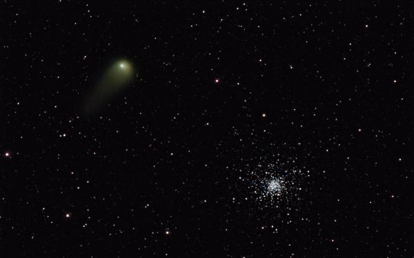 C/2017 K2 PANSTARRS и M10 - астрофотография