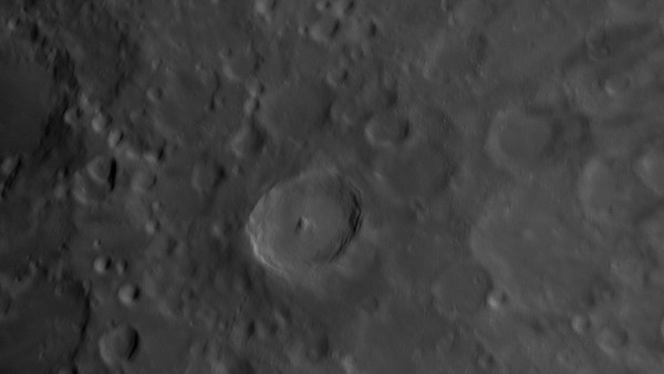 Tycho Crater - Astrophotography