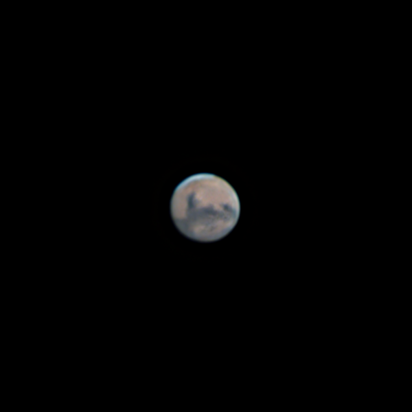 Марс 24.12.2022 - астрофотография