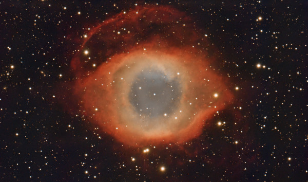 Helix Nebula or Eye of God (Helix Nebula, Eye of God) NGC 7293 - Astrophotography