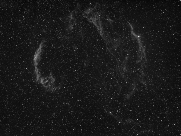 HYDROGEN IN VEIL NEBULA - астрофотография