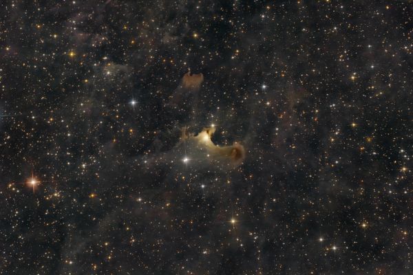 Ghost Nebula! (Sharpless 2-136, Sh2-136, VdB 141) - Astrophotography