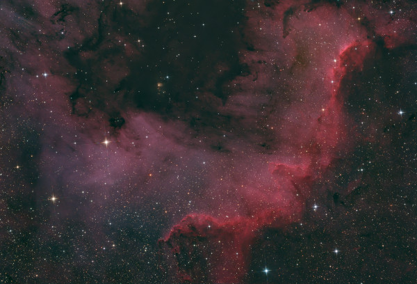 The Cygnus Wall | NGC 7000 - Astrophotography