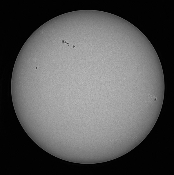 Active Sun with sunspot groups 23.04.2026 - Astrophotography