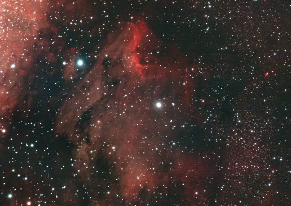 IC 5070 - Туманность Пеликан - астрофотография