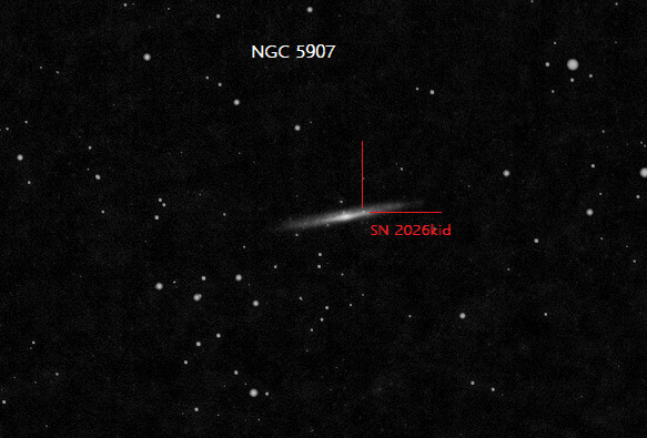 SN2026kid ngc5907 - Astrophotography