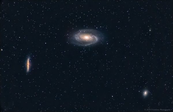 2020-01-17 M81 & M82 - астрофотография