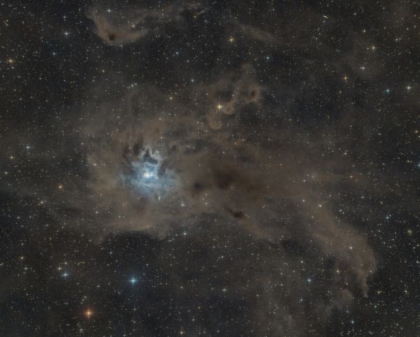 Iris nebula - астрофотография