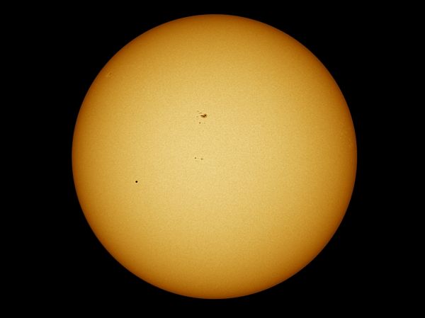 Mercury transit on Sun 09.05.2016 - астрофотография