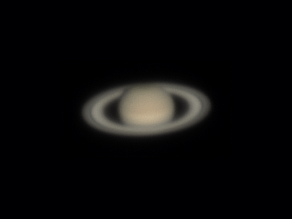 Saturn (12 july 2015, 21:00-21:39) - астрофотография