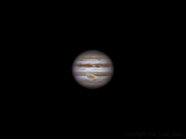 Jupiter, 24 january 2015, 23:04 - астрофотография