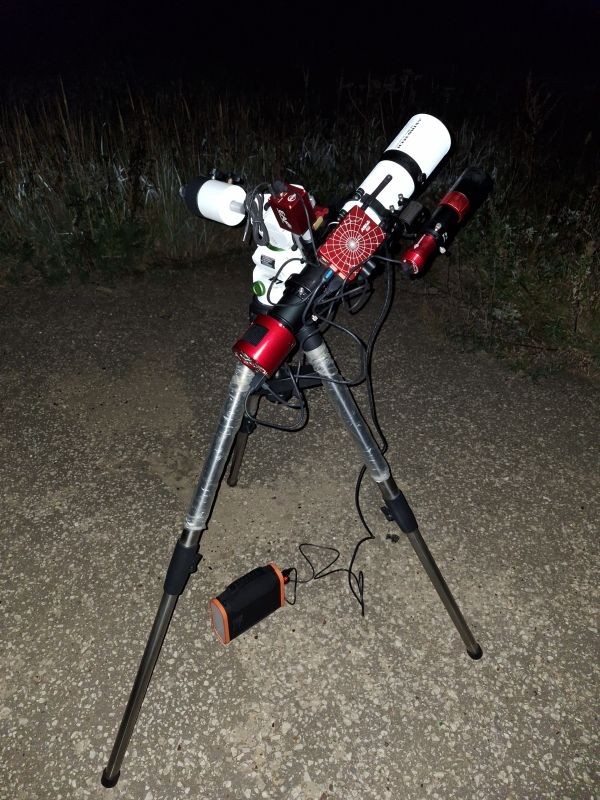 Setup based on the Astro-Tech AT65EDQ - Astrophotography