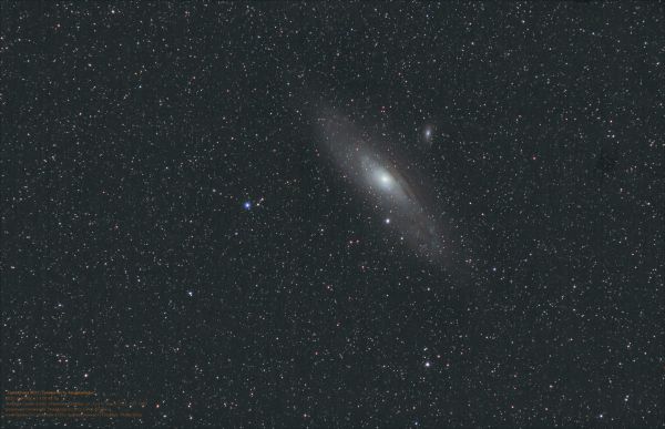 Туманность Андромеды М31 - астрофотография