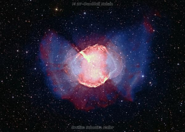 M 27 - Dumbbell Nebula - HSO - Astrophotography