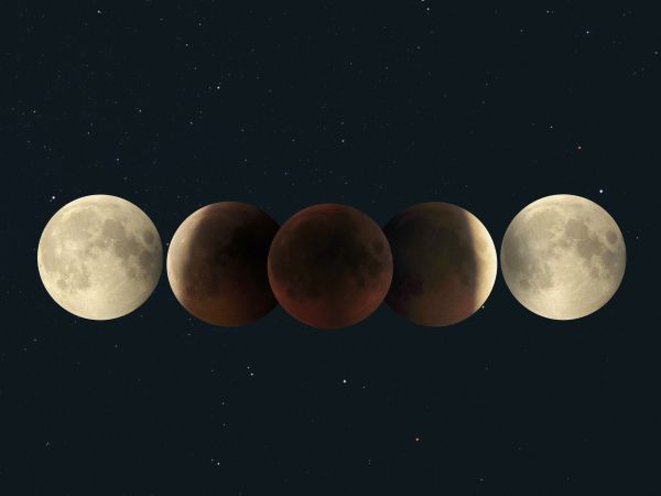 Total Moon eclipse 15.06.2011 - астрофотография