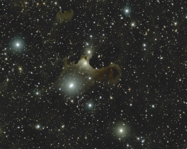 Sh-2 136 Ghost nebula (Ghost) - Astrophotography