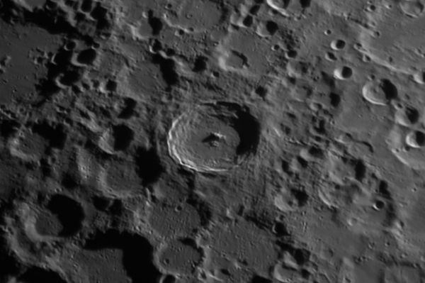 Tycho Crater - Astrophotography