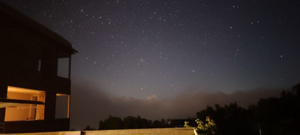 Andromeda Hotel and Andromeda Galaxy - Astrophotography