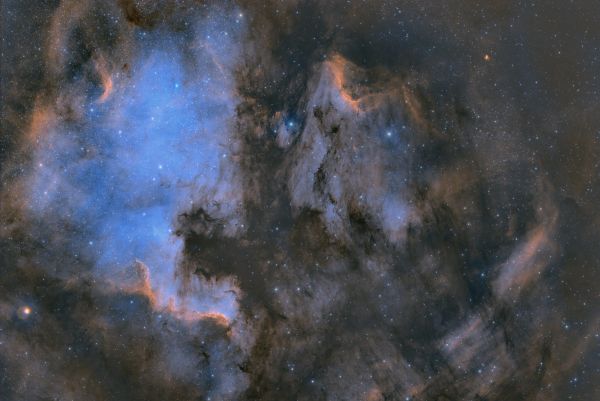 NGC 7000, IC 5070, IC 5068 - Astrophotography