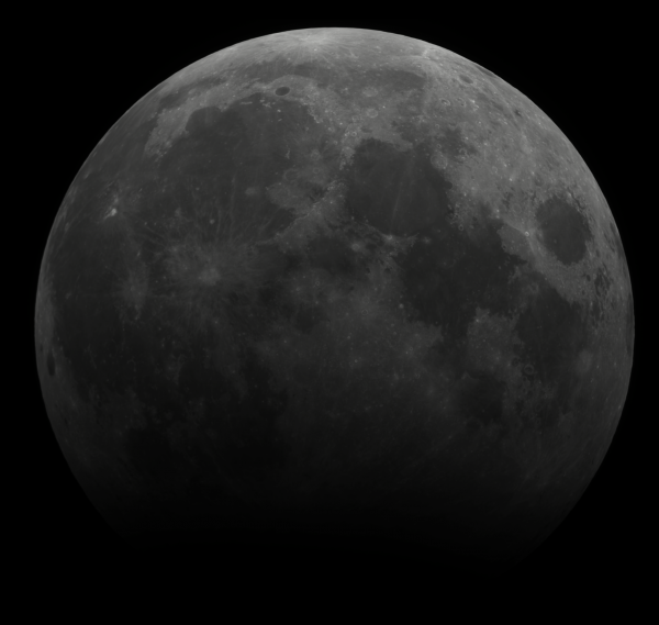 Частное лунное затмение 28.10.2023 - астрофотография