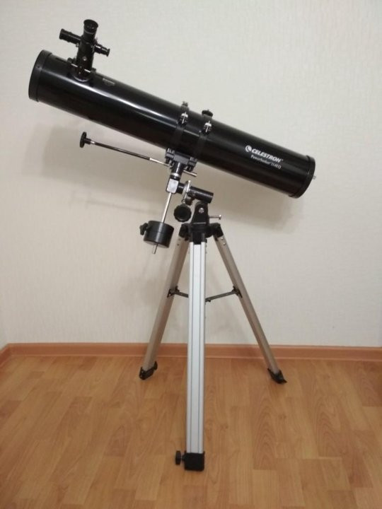 The new Celestron PowerSeeker EQ 114 telescope. - Astrophotography