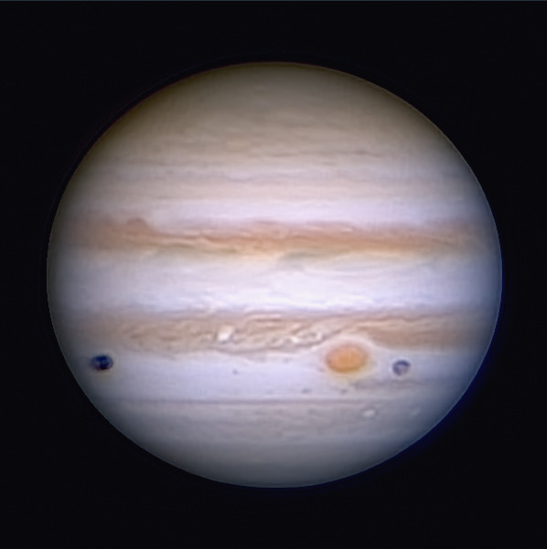 Jupiter and Ganymede 04.02.26 - Astrophotography