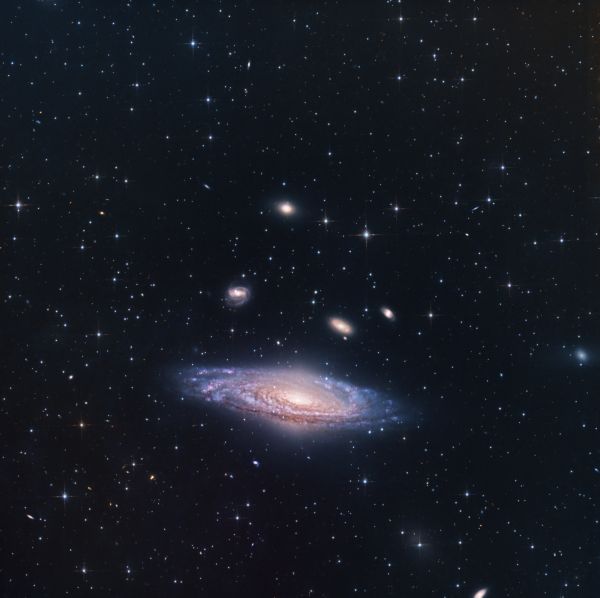 NGC 7327, 7331, 7336, 7337, 7340 итд.   - астрофотография