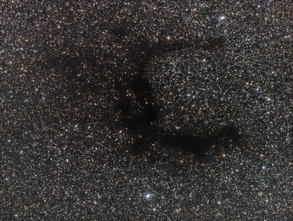 B143 (Dark Neb.) in Aquila LRGB - астрофотография