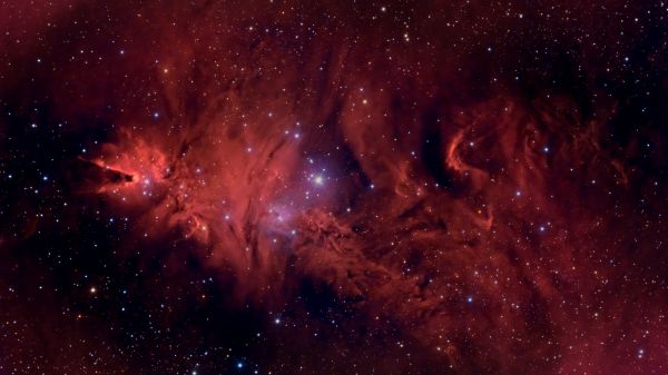 NGC2264 Конус и его друзья - астрофотография