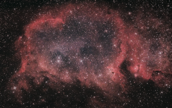  Эмиссионная туманность IC1848 "Душа" - астрофотография