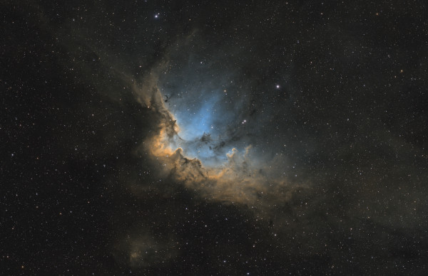 NGC 7380 - The Wizard Nebula - Astrophotography