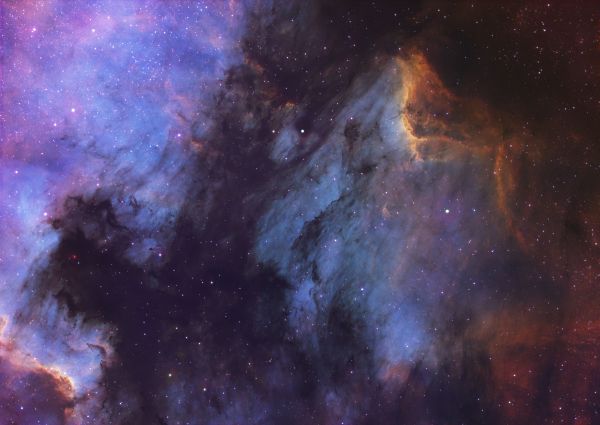 Туманность IC5070 Пеликан  - астрофотография