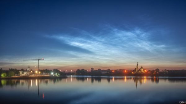 Silver above Tver - Astrophotography