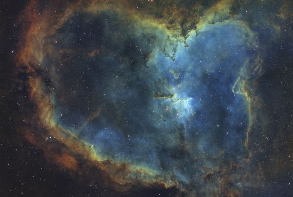 Heart nebula (ic1805) - Astrophotography