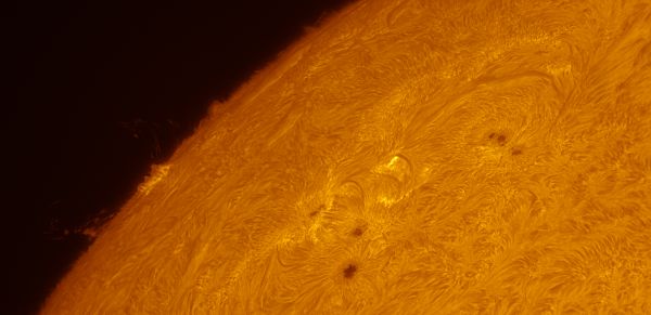 Panorama of the Sun in the Chromosphere - Astrophotography