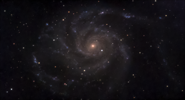 M101. Галактика Вертушка - астрофотография