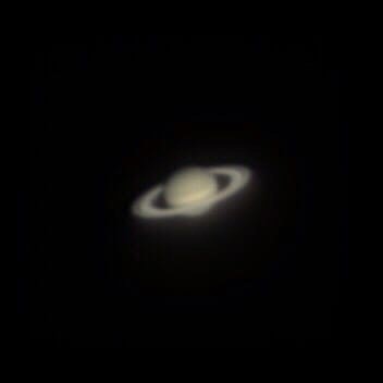 First Saturn - астрофотография