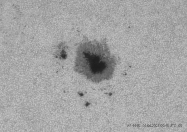 Sun 09:43 UTC+05 02.06.2026 - Astrophotography