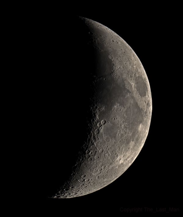 Moon, 29 oct 2014, 18:49. - астрофотография