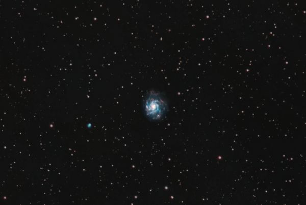 M 101 Pinwheel Galaxy - Astrophotography