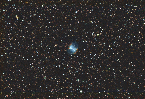Planetary Nebula Dumbbell M 27. 07.06.2026 - Astrophotography