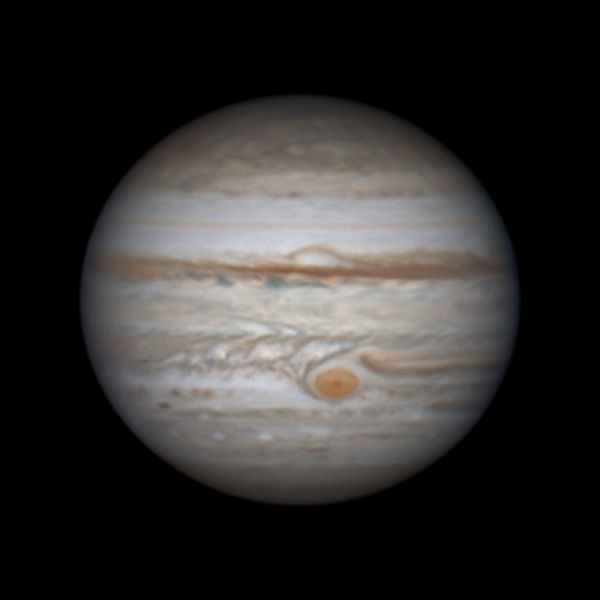 Юпитер 20.09.2022 20.11UT - астрофотография
