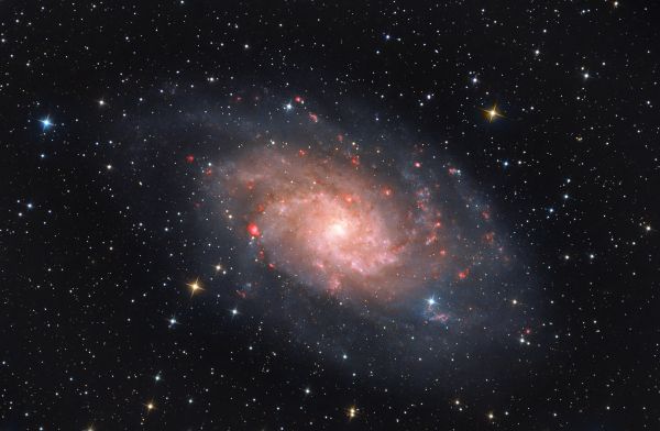 M33 LRGBHa - астрофотография