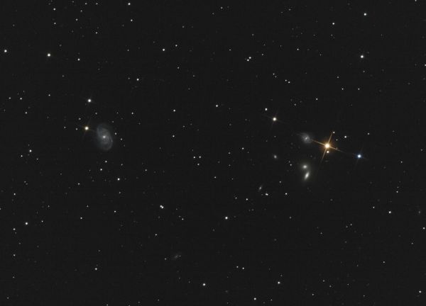 NGC5371 и команда - астрофотография