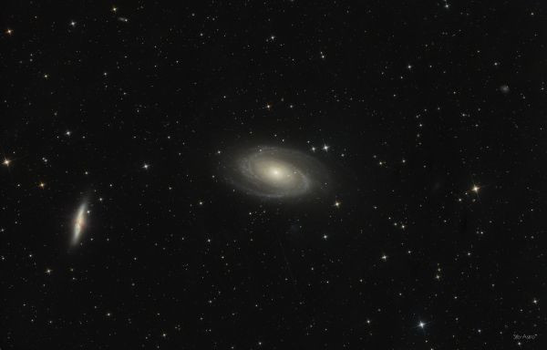 galaxies M81 and M82 - Astrophotography