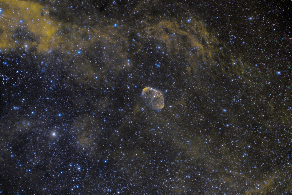 NGC6888 "Полумесяц" - астрофотография