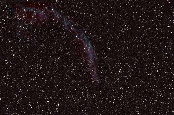 Veil Nebula (NGC 6992) - астрофотография