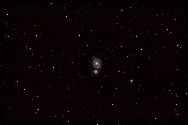 M51 NGC 5194 - астрофотография
