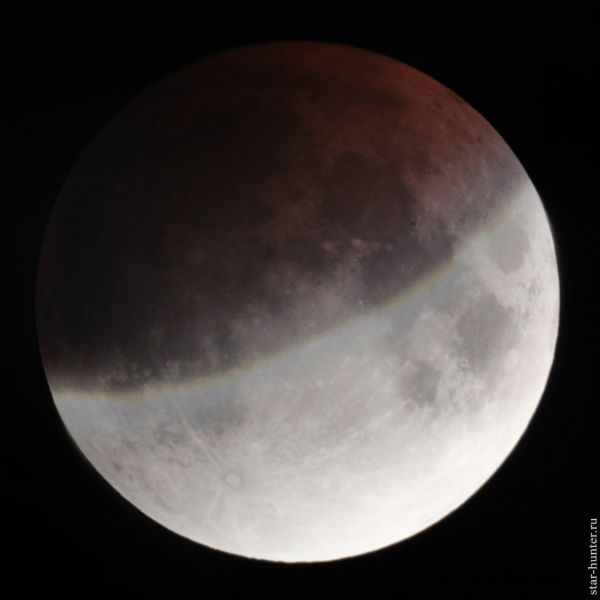 Lunar eclipse, 17/07/2019, 00:05 (UTC +3). - астрофотография